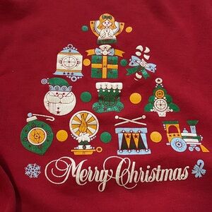 Vintage Christmas Tree Crewneck Sweatshirt
